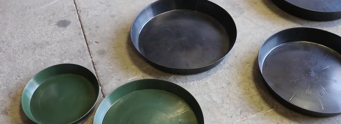 3-gallon pot: 10-inch saucer
