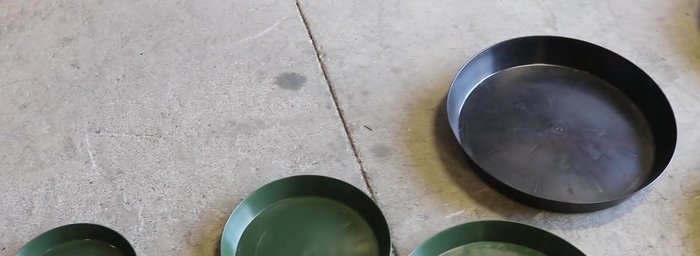 1-gallon pot: 8-inch saucer