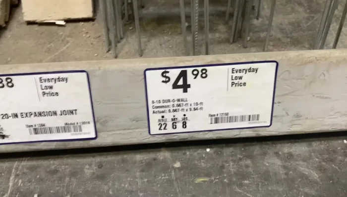 Purchase inexpensive ladder mesh.