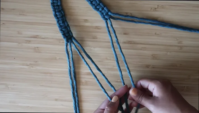 Repeat step 3 for all four sections.