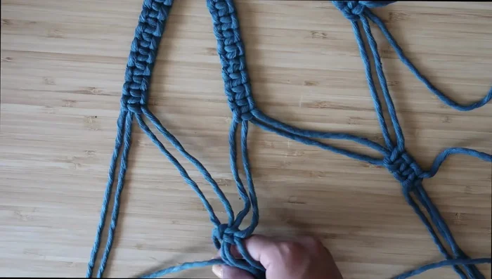 Repeat step 3 for all four sections.