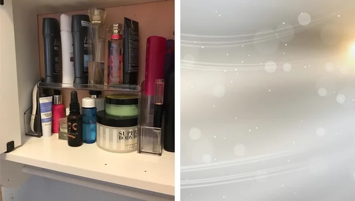 Install a multi-purpose pantry rack for dishes.