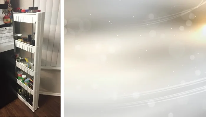 Install a multi-purpose pantry rack for dishes.