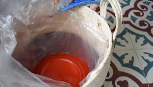 Waterproof Your Wicker Baskets: The Needle & Thread Method